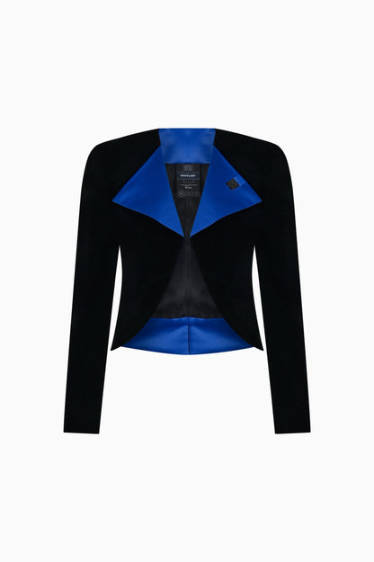 KNTLGY VELVET BLAZER