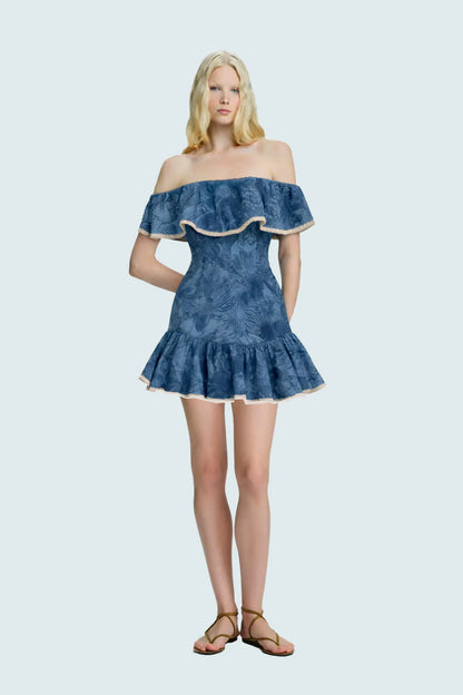 SPRING AFFAIR BLOSSOM MINI DRESS