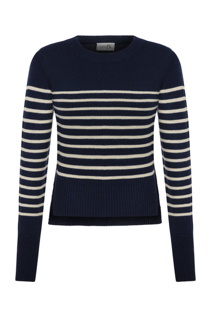 NEW IN STRIPED SWEATER