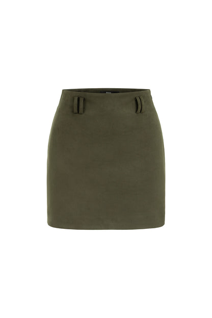 SEIZE THE DAY ROSIE SUEDE SHORT SKIRT