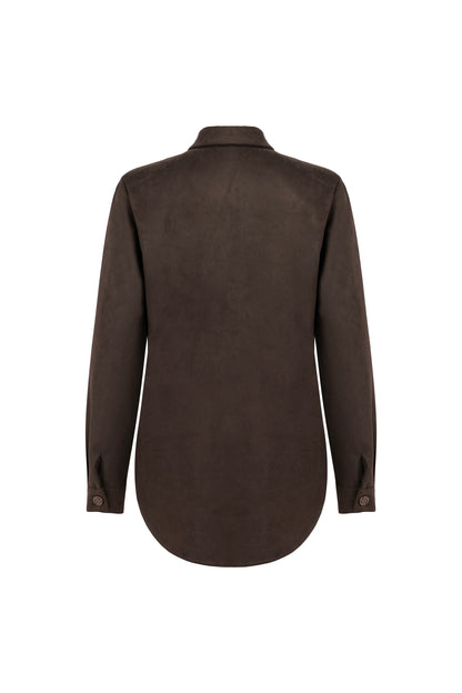 SEIZE THE DAY ROSIE SUEDE SHIRT