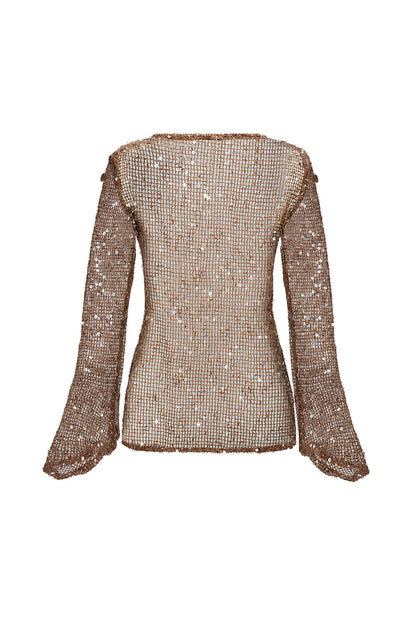 SPRING AFFAIR ISIS KNIT BLOUSE